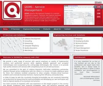 Quiddita.rs(QUIDDITA Company Website) Screenshot