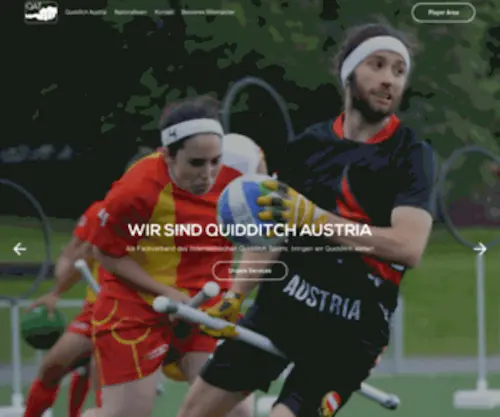 Quidditch.at(Quidditch Austria) Screenshot