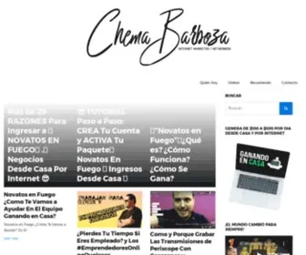 Quieneschemabarboza.com(Chema Barboza) Screenshot