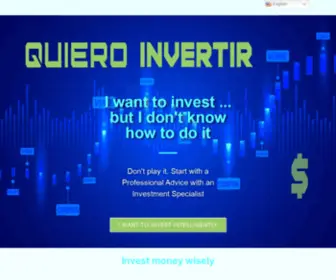 Quiero-Invertir.com(Aprende como rentabilizar tu dinero) Screenshot