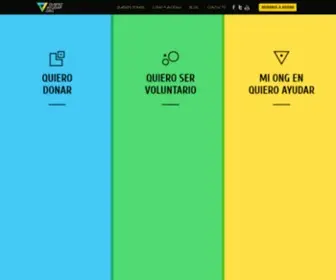 Quieroayudar.org(Quiero Ayudar) Screenshot