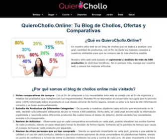 Quierochollo.online(Tu Blog de Chollos) Screenshot