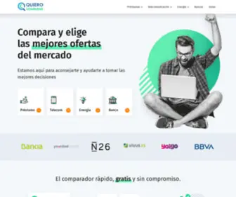 Quierocomparar.com(Compara y elige las mejores ofertas del mercado) Screenshot