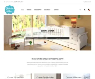 Quieromicama.com(Muebles infantiles y Juveniles) Screenshot