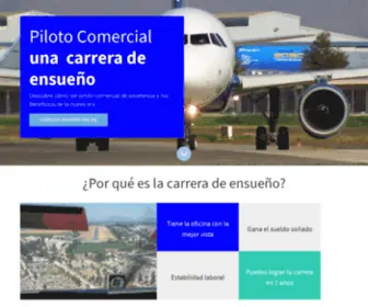 Quieroserpiloto.cl(Quiero ser Piloto) Screenshot