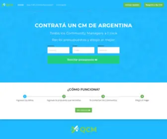 Quierouncm.com(Quiero un CM) Screenshot