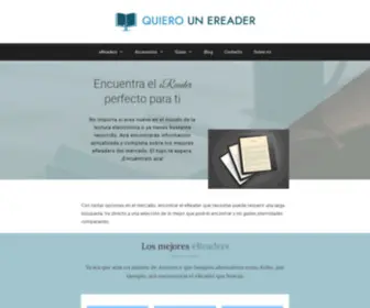 Quierounereader.com(Quiero un eReader) Screenshot