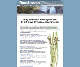 Quiescencemusic.com(New Age Piano Lessons by Quiescence Music) Screenshot
