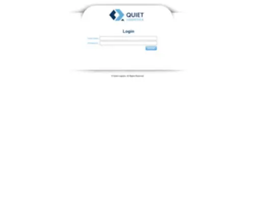 Quietcustomer.com(Quiet Logistics Client Portal) Screenshot