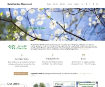 Quietgarden.org(Quiet Garden Movement) Screenshot