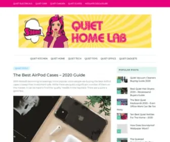 Quiethomelab.com(Quiet Home Lab) Screenshot