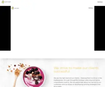 Quietlightcom.com(B2B Advertising Agency and Food Marketing Experts) Screenshot