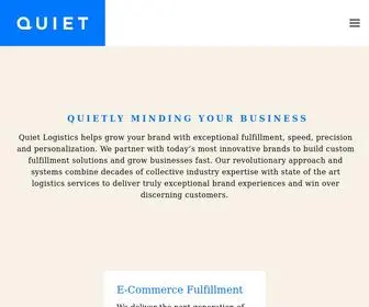 Quietlogistics.com(Quiet Logistics) Screenshot