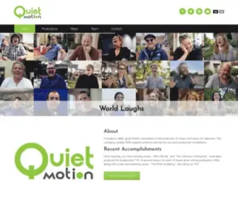 Quietmotion.com(Quiet Motion) Screenshot