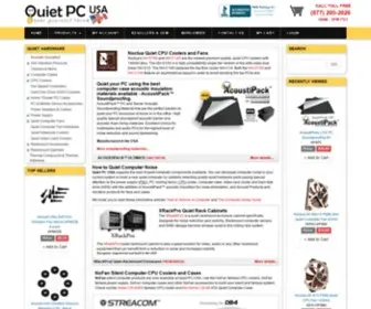 Quietpcusa.com(Quiet PC USA) Screenshot