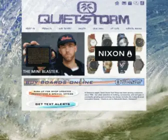 Quietstormsurf.com(Quiet Storm Surf) Screenshot