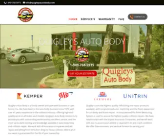 Quigleysautobody.com(Quigley's Auto Body) Screenshot