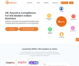 Quikchex.in(HR Payroll Software) Screenshot