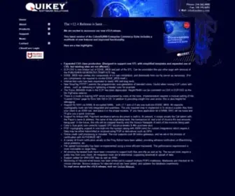 Quikey-C.com(Quikey Software Solutions OnLine Store) Screenshot