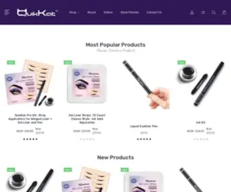 Quikkat.com(EyeLiner Hacks for the Girl or Guy On) Screenshot