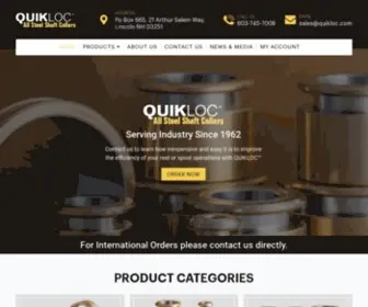 Quikloc.com(QuikLoc All Steel Shaft Collars) Screenshot