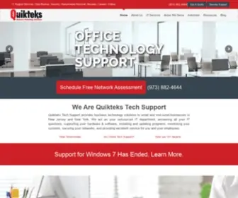 Quikteks.com(Quikteks Tech Support) Screenshot