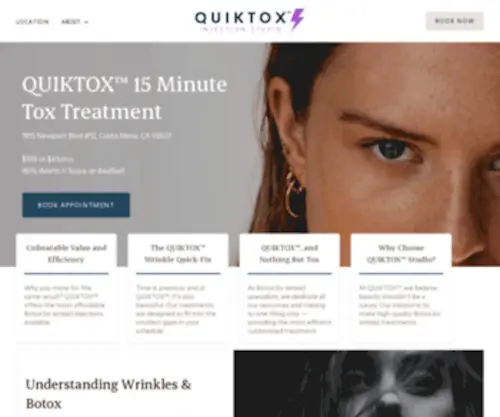 Quiktox.com(QUIKTOX) Screenshot