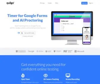 Quilgo.com(Automate Assessments) Screenshot