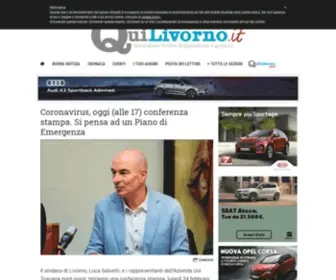 Quilivorno.it(Notizie di Livorno) Screenshot