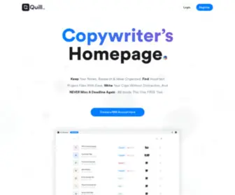 Quill.app(Copywriters & Content Creators) Screenshot