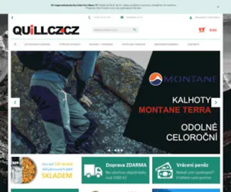 Quillcz.cz(Quill outdoor) Screenshot