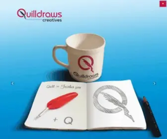 Quilldraws.com(Quilldraws Advertising) Screenshot