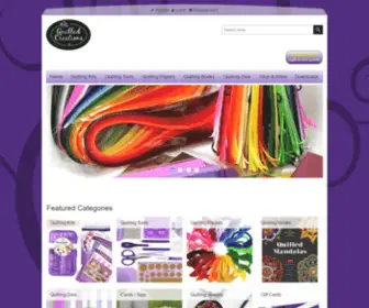 Quilledcreations.com(Quilled Creations) Screenshot