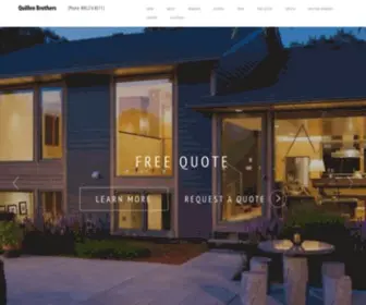 Quillenbrosinc.com(Rhino-Tuff Windows for Ohio, Indiana, & Michigan) Screenshot