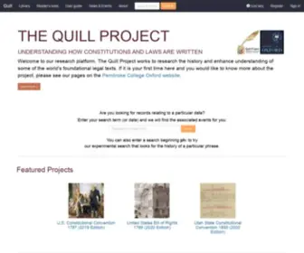 Quillproject.net(Quill) Screenshot