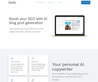 Quilly.ai(Quilly) Screenshot