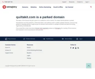 Quiltakit.com(域名停靠) Screenshot