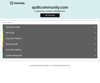 Quiltcommunity.com(Quiltcommunity) Screenshot