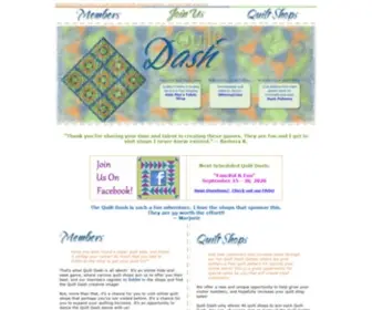 Quiltdash.com(Quilt Dash brings quilters to quilt shops and quilt shops to quilters) Screenshot