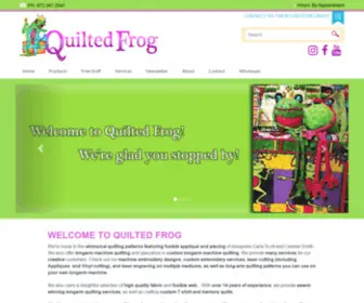 Quiltedfrog.com(Quilted Frog) Screenshot