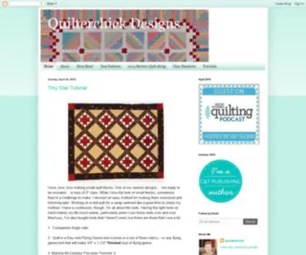 Quilterchickdesigns.com(Quilterchick Designs) Screenshot