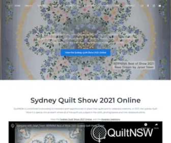 Quiltersguildnsw.com(Quiltersguildnsw) Screenshot