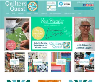 Quiltersquest.com(Quilters Quest) Screenshot