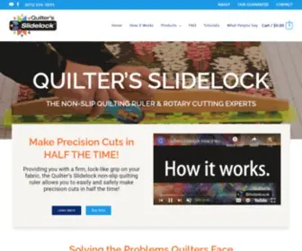 Quiltersslidelock.com(The Quilters Slidelock) Screenshot