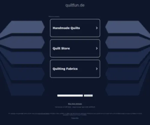 Quiltfun.de(Alles für Patchwork sowie Longarmquilting) Screenshot