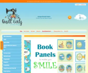 Quiltgirls.com(QuiltGirls®) Screenshot