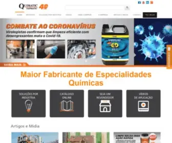 Quimatic.com.br(Quimatic Tapmatic) Screenshot