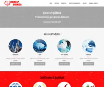 Quimesp.com(QUIMESP QUÍMICA) Screenshot