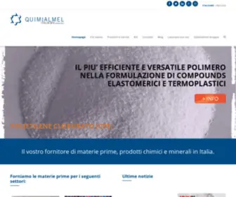 Quimialmel.it(Quimialmel Italia) Screenshot