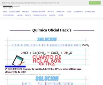 Quimicaoficial.com(★ Química Oficial★) Screenshot